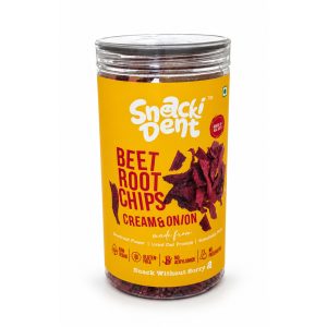 Beet Root Chips Cream & Onion
